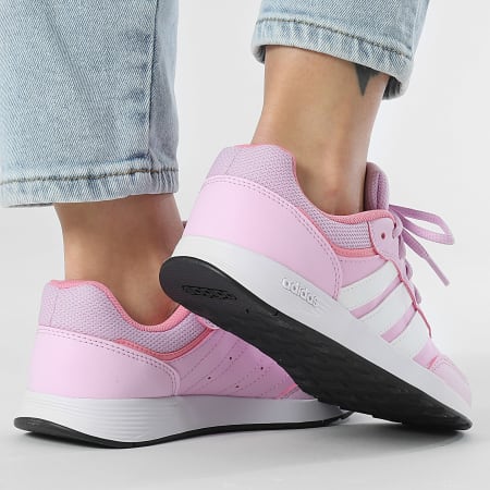 Adidas Sportswear - Baskets Femme Tensaur Switch J JI1055 Bliss Lilac Footwear White Bliss Pink