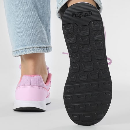 Adidas Sportswear - Baskets Femme Tensaur Switch J JI1055 Bliss Lilac Footwear White Bliss Pink