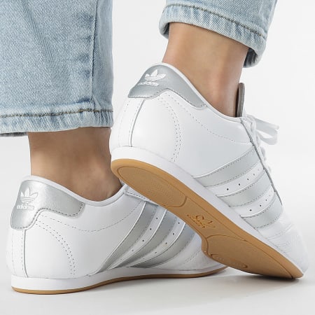 Adidas Originals Zapatillas Mujer adidas Taekwondo Encaje W JS1192 Calzado Blanco Plata Metalizado Gum3 Ryses