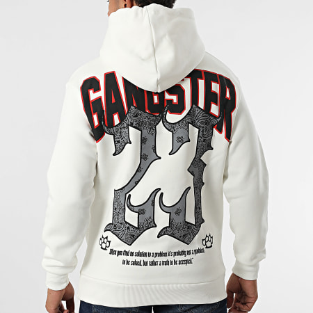 Classic Series - Felpa con cappuccio bianca