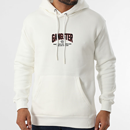 Classic Series - Felpa con cappuccio bianca