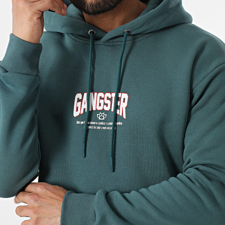 Classic Series - Sweat Capuche Bleu Pétrole