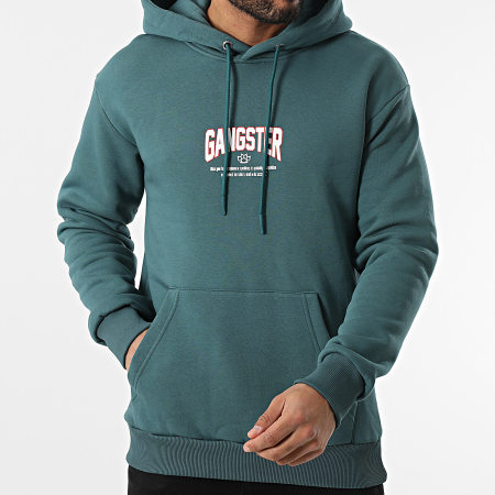 Classic Series - Sweat Capuche Bleu Pétrole