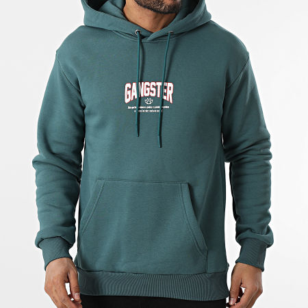 Classic Series - Sweat Capuche Bleu Pétrole