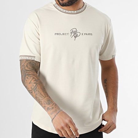 Project X Paris - Tee Shirt Oversize 2210218 Beige