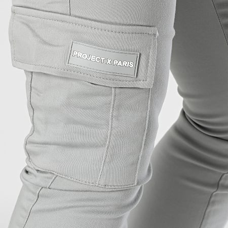 Project X Paris - Pantalon Cargo T239020 Gris Anthracite