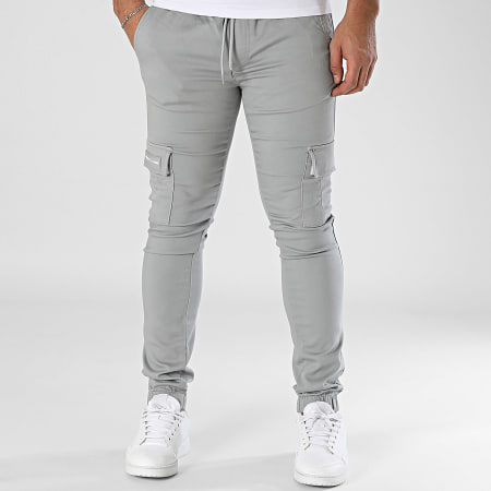 Project X Paris - Pantalon Cargo T239020 Gris Anthracite