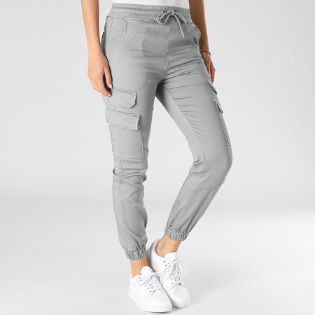 Project X Paris - Pantalon Cargo Femme TF239707 Gris