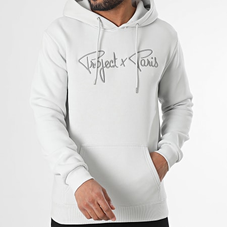 Project X Paris - Sweat Capuche 1920010 Gris Clair