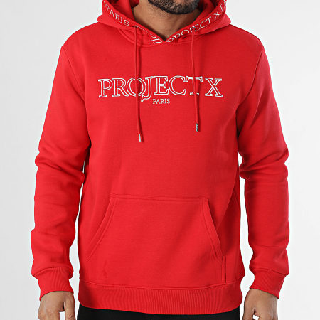 Project X Paris - Sweat Capuche 2322030 Rouge