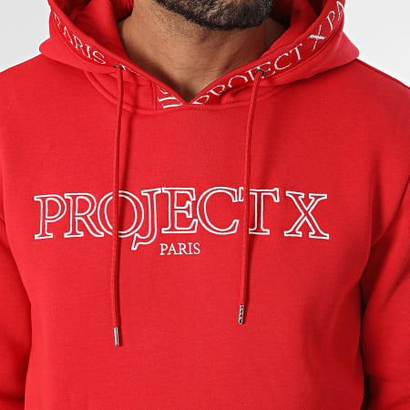 Project X Paris - Sweat Capuche 2322030 Rouge