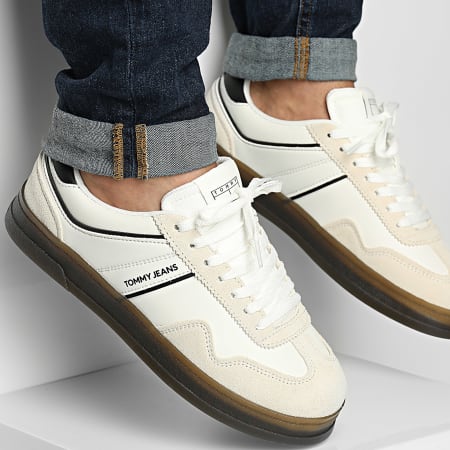 Tommy Jeans - Baskets Greenwich Leather 1524 Black