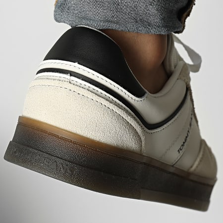 Tommy Jeans - Baskets Greenwich Leather 1524 Black
