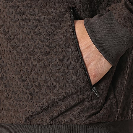 Adidas Originals - Veste Zippée Q12 Monogram JP4419 Marron