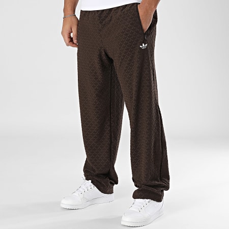 Adidas Originals - Q12 Monogram Jogging Pants JP4428 Brown - Ryses