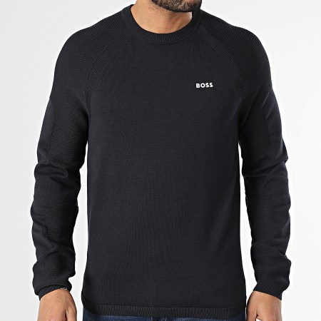 BOSS - Perform jumper 50498519 Azul marino