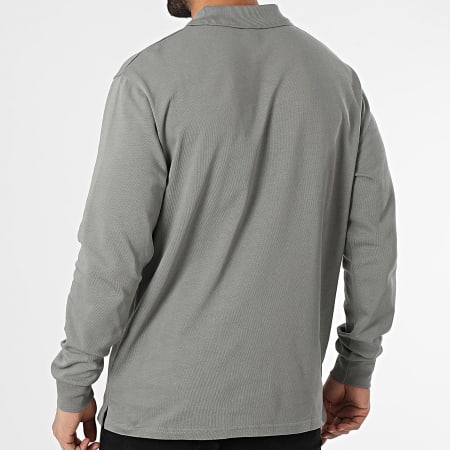 Classic Series - Polo Manches Longues Gris