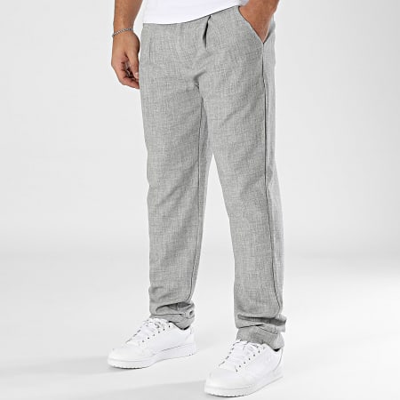 Frilivin - Pantalones gris brezo