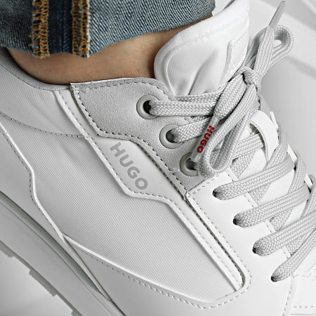 HUGO - Zapatillas Icelin Runner 50536568 Blanco Gris