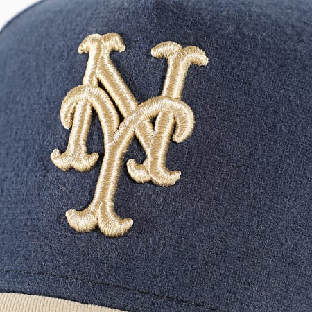 New Era - Gorra de béisbol Moleskin Crown 9Forty NY 60586824 Beige marino