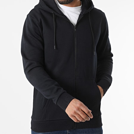 Only And Sons - Sweat Zippé Capuche Ceres Noir