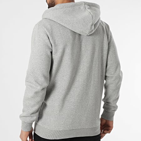 Only And Sons - Sweat Zippé Capuche Ceres Gris Chiné