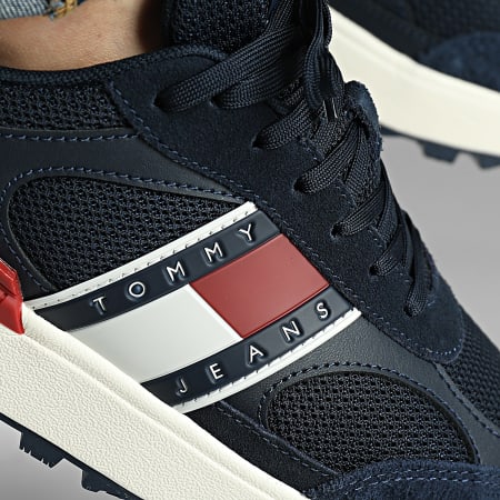 Tommy Jeans - Baskets Technical Runner Essential 1537 Dark Night Navy