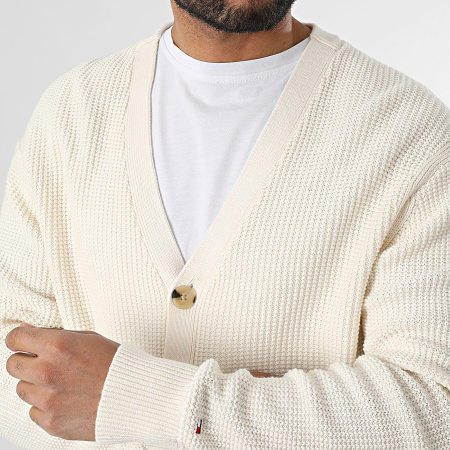 Tommy Hilfiger - Cardigan Structure Global Stripe 8087 Beige