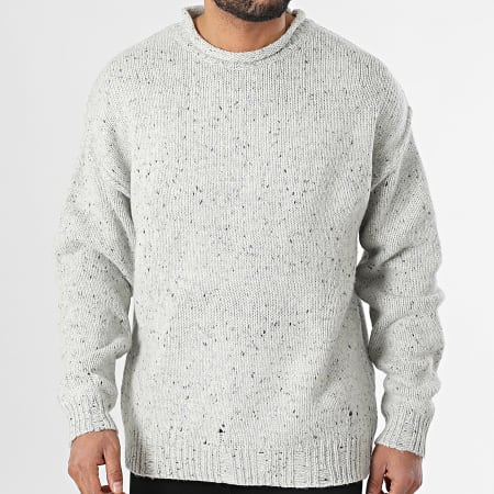 Uniplay - Pull Gris Chiné