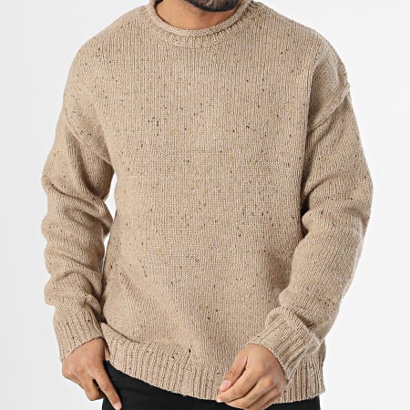 Uniplay - Pull Beige Foncé