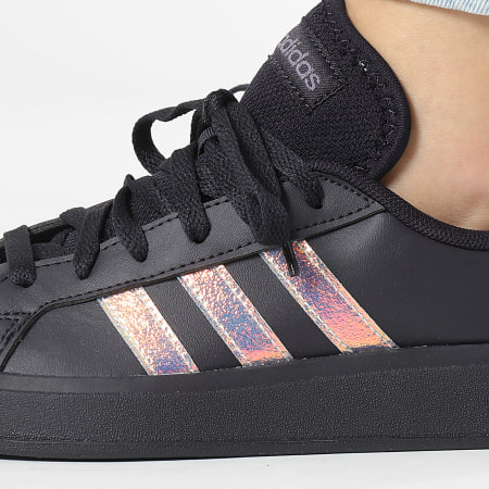 Adidas Sportswear - Baskets Femme Grand Court Base 2.0 ID3043 Aurora Black Shadow Violet