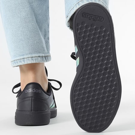 Adidas Sportswear - Baskets Femme Grand Court Base 2.0 ID3043 Aurora Black Shadow Violet