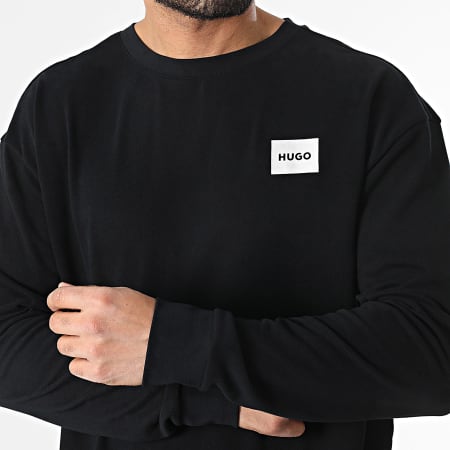 Sweat à Capuche HUGO Silver Logo - Homme - 60% Coton 40% Polyester - Coupe Décontractée - Manches Longues - 8