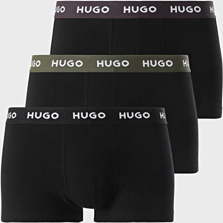 HUGO - Lot De 3 Boxers Triplet 50517878 Noir