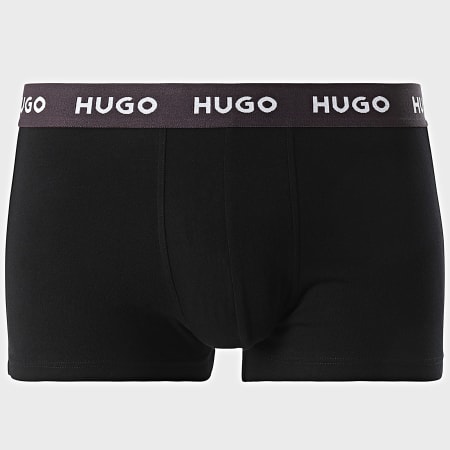 HUGO - Lot De 3 Boxers Triplet 50517878 Noir