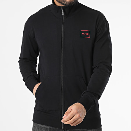HUGO - Chaqueta con cremallera Laze 50525245 Negro