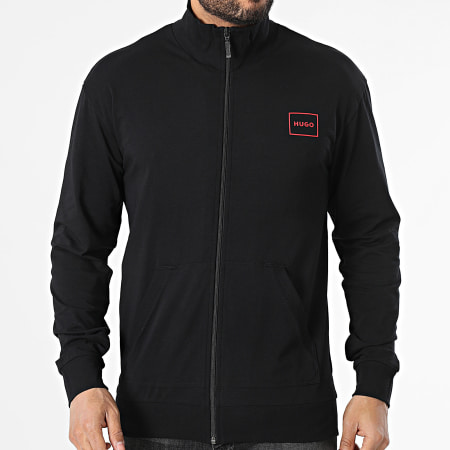 HUGO - Chaqueta con cremallera Laze 50525245 Negro