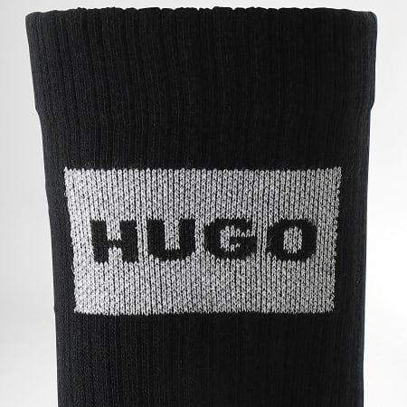 HUGO - Lot Boxer Et Paire De Chaussettes Gift 50524788 Noir Argenté