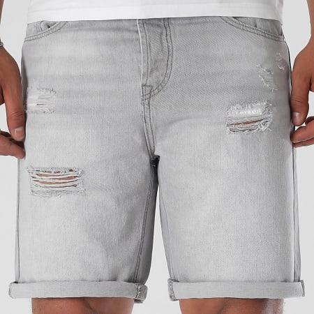 LBO - Short Jean Relaxed Destroy 0326 Gris