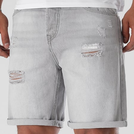 LBO - Short Jean Relaxed Destroy 0326 Gris