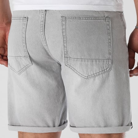 LBO - Pantaloncini Jean rilassati 0350 Grigio