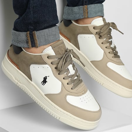 Polo Ralph Lauren - Baskets Masters Court White Milkshake