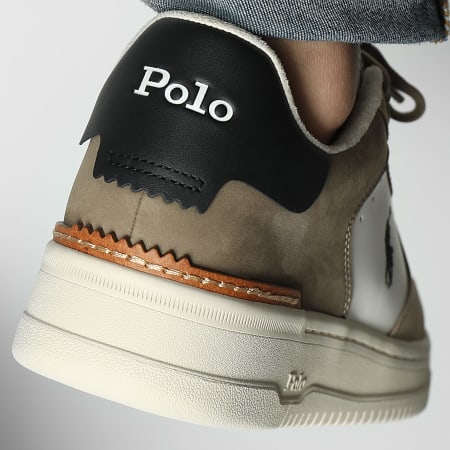 Polo Ralph Lauren - Baskets Masters Court White Milkshake