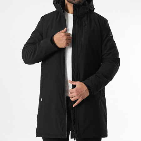 Redskins - Parka larga con capucha Grida Active Negro