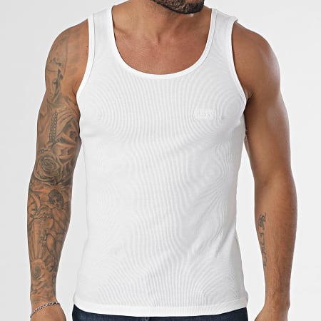 BOSS - Lote de 3 camisetas de tirantes 50542132 Blanco