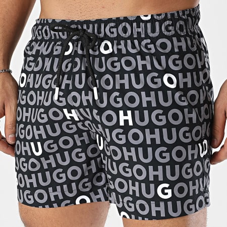 HUGO - Short De Bain Tortuga 50474322 Noir