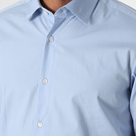 HUGO - Chemise Manches Longues Valerio 50519812 Bleu Clair