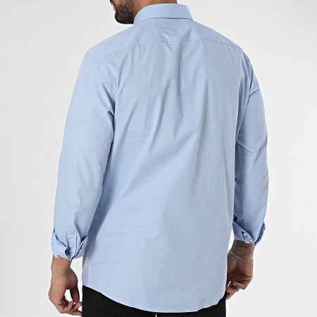 HUGO - Chemise Manches Longues Valerio 50519812 Bleu Clair