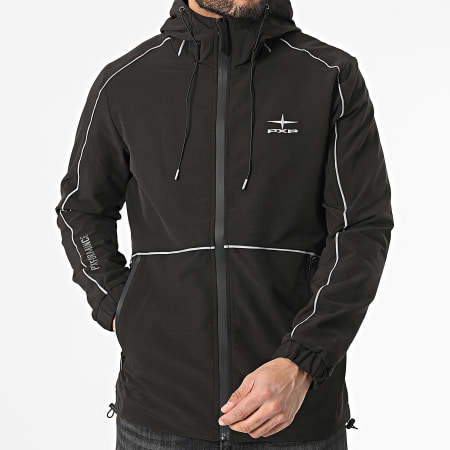 Project X Paris - Zipped Hooded Jacket 2533156 Reflective Black