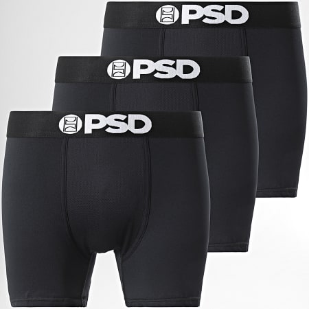 PSD - Lote de 3 calzoncillos bóxer 422180193 Negro